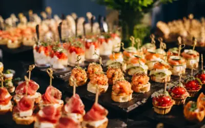 Càtering finger food per a esdeveniments: format pràctic, elegant i fàcil de servir