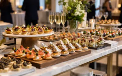 Catering tipo cóctel para empresa: cuándo elegirlo y cómo organizarlo